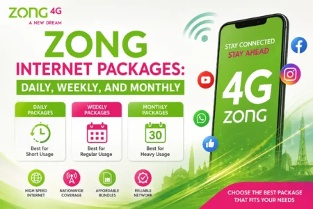 zong internet packages