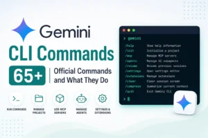 gemini cli commands