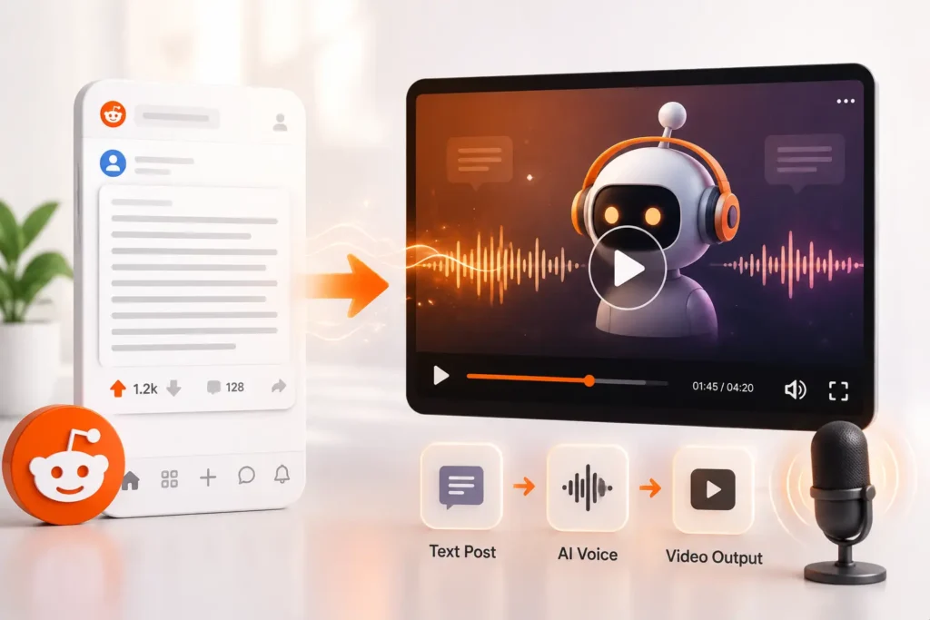 Reddit Tests AI-Narrated Videos for Text Posts and Comments reddit ai narrated videos text posts