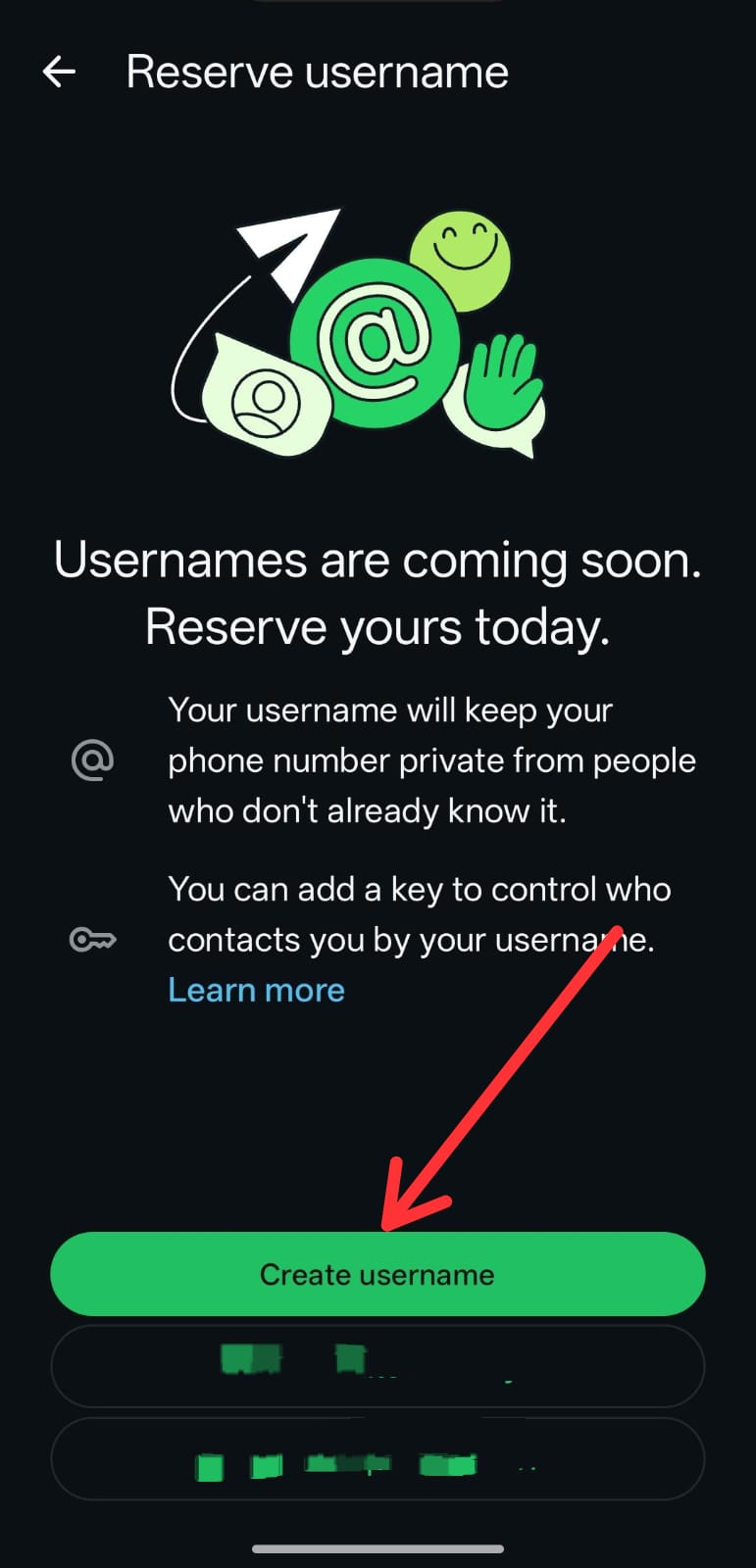 whatsapp-username-setup:create-username-button