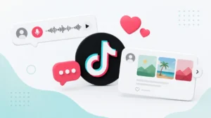 tiktok adds voice notes and image carousels in comments