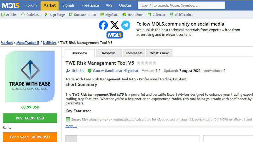 TWE Risk Management Tool V5