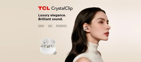 TCL CrystalClip Swarovski Edition Turns Open-Ear Earbuds Into a Prime Best Deal Days Style Upgrade image
